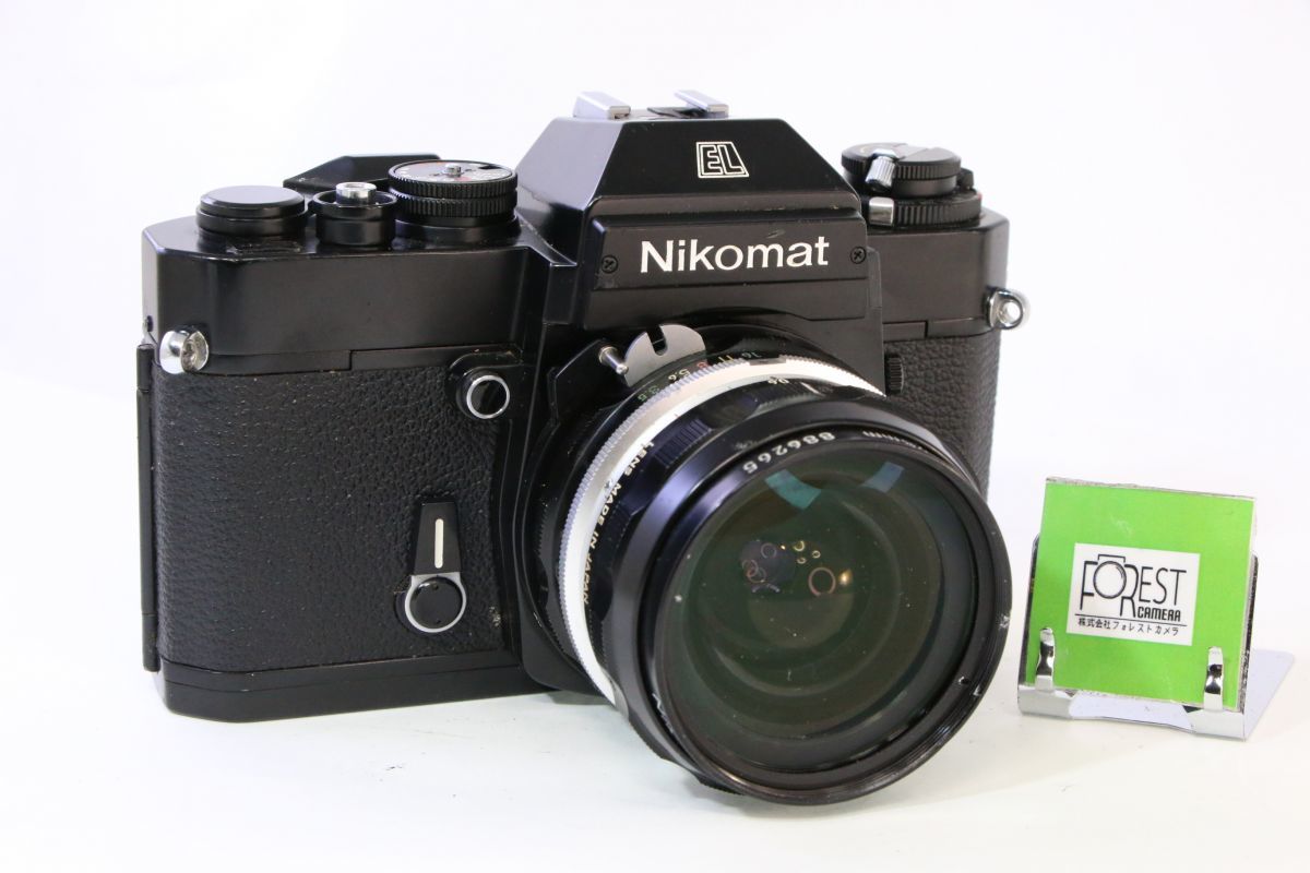 【同梱歓迎】実用■ニコン Nikon Nikomat EL ボディ+NIKKOR-H・C Auto 28mm F3.5■シャッター全速・露出計完動■515