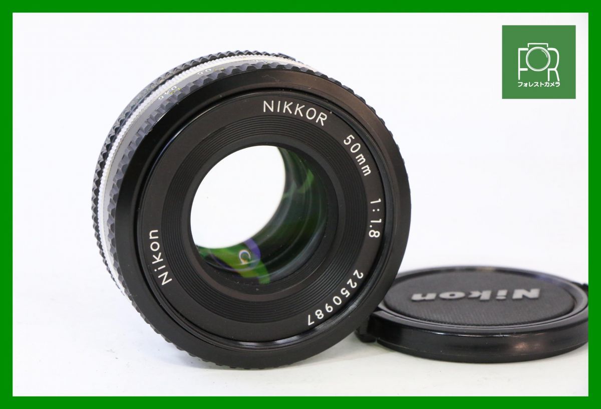 【同梱歓迎】【動作保証・点検済】良品■ニコン NIKON AI-S NIKKOR 50mm F1.8■2170_画像1