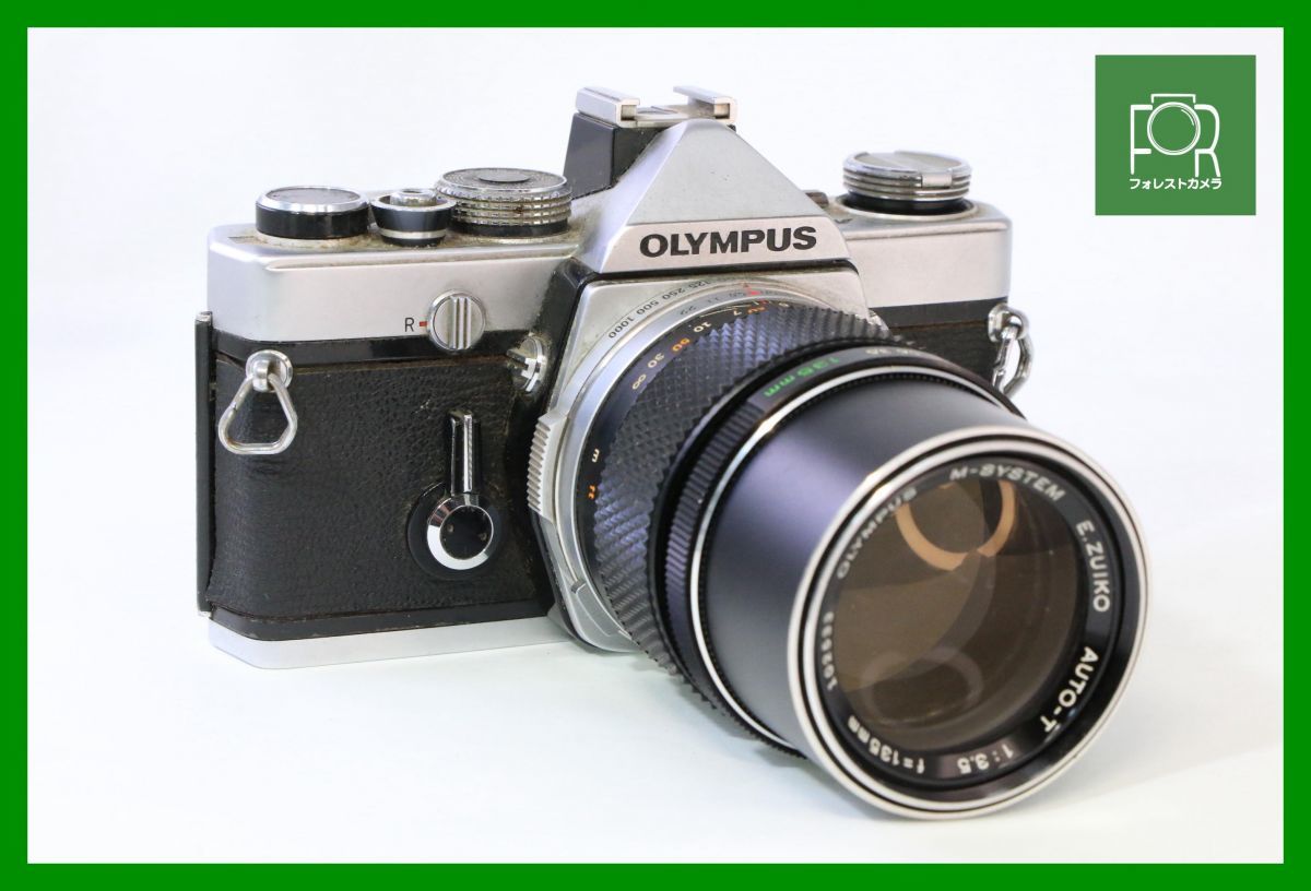 【同梱歓迎】ジャンク■オリンパス OLYMPUS M-1 ボディ+E.ZUIKO AUTO-T 135mm F3.5■AAA115_画像1