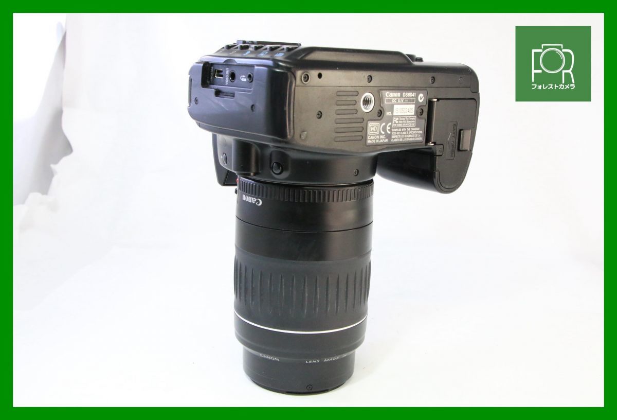 【同梱歓迎】実用■キヤノン Canon EOS KISS DIGITAL ボディ+EF 55-200mm F4.5-5.6 II USM■バッテリー・チャージャーなし■BBB333_画像2