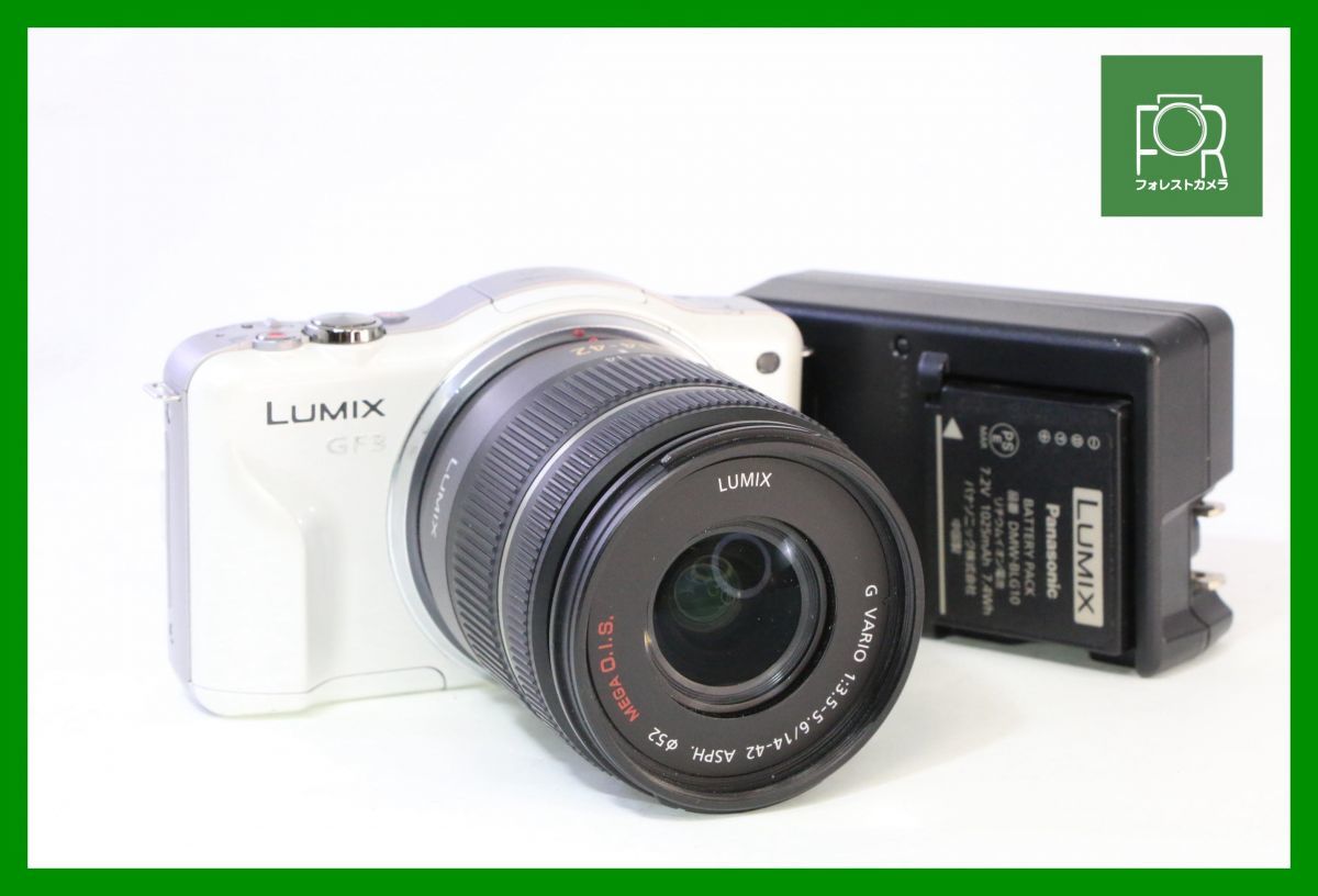 Легкий в использовании сразу после прибытия ■ Panasonic DMC-GF3 Body+G Vario 14-42 мм ■ зарядное устройство / 16 ГБ SD-карта ■ GGG348