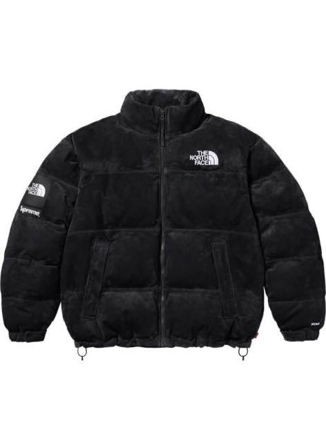 Mサイズ シュプリームヌプシ NORTH FACE Suede Nuptse ジャケット ダウン Supreme Jacket ノースフェイス _画像2