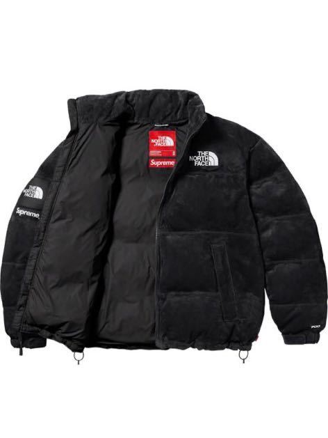 Mサイズ シュプリームヌプシ NORTH FACE Suede Nuptse ジャケット ダウン Supreme Jacket ノースフェイス _画像1