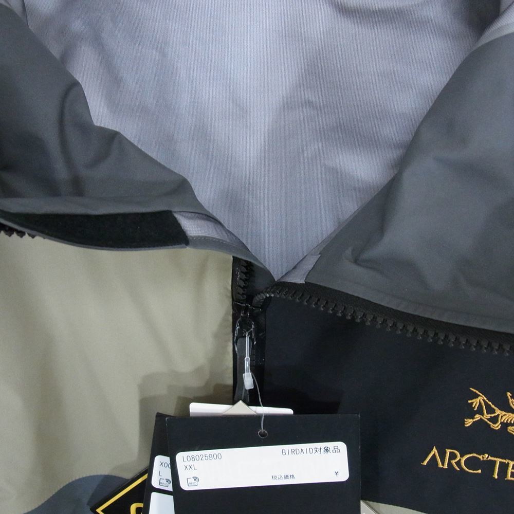 ARC'TERYX アークテリクス 22AW BEAMS ビームス別注 BETA JACKET ベータ ジャケット ブラック系 XXL【美品】【中古】_画像3