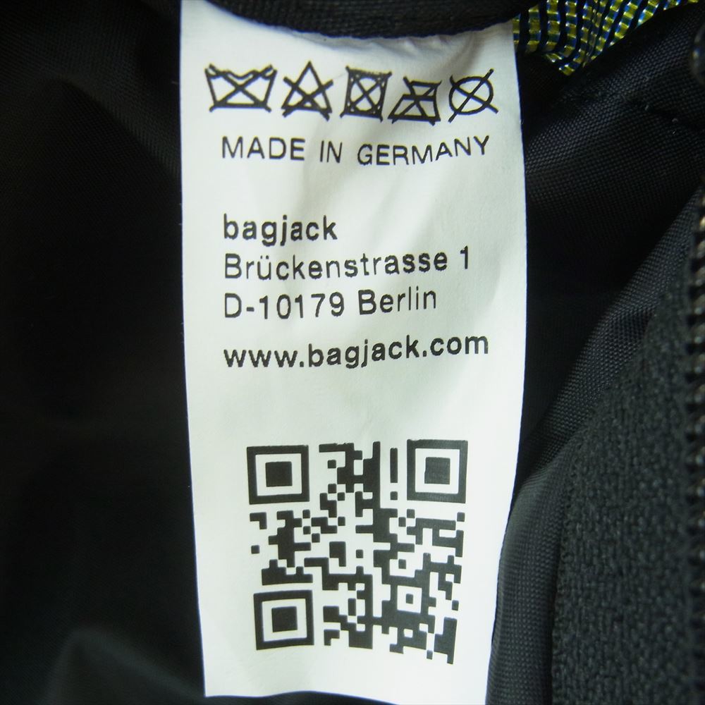バッグジャック BAGJACK ウエストポーチ ボディ バッグ ドイツ製 ブラック系 ブルー系 イエロー系【中古】_画像6