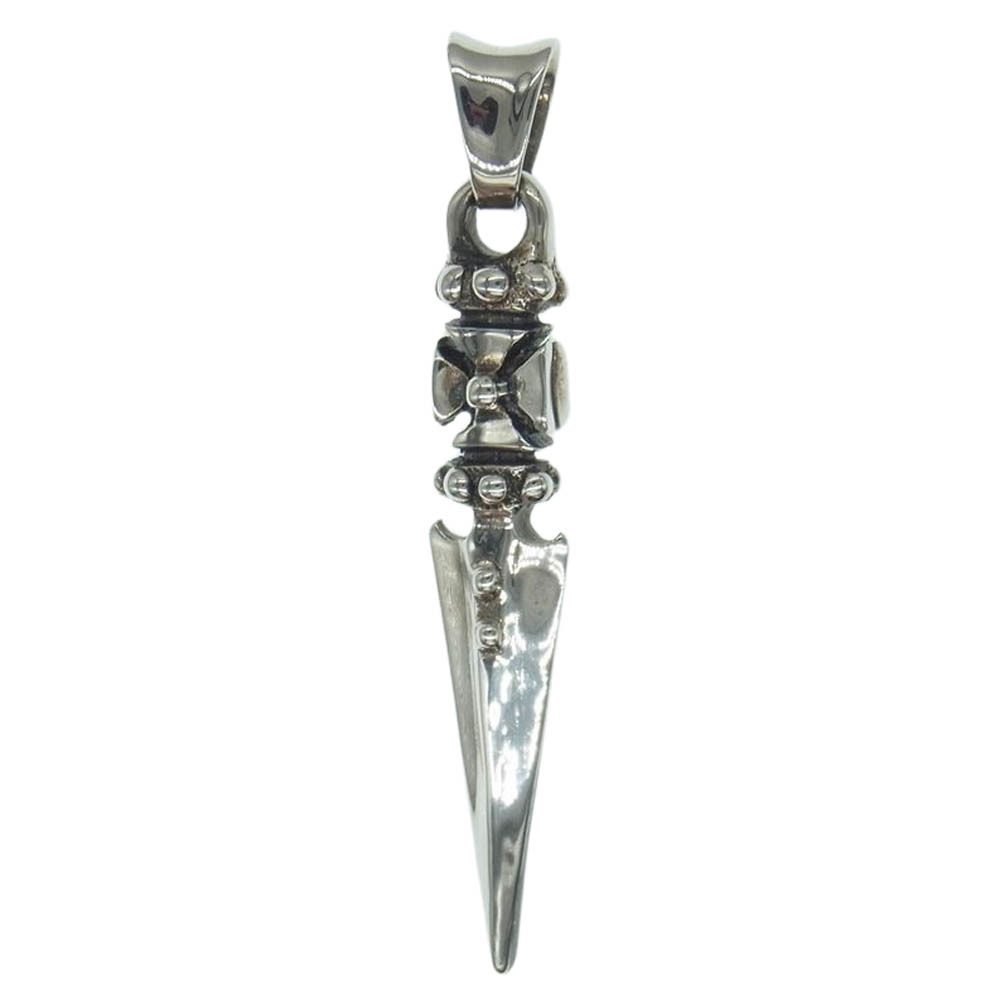 TRAVIS WALKER トラヴィスワーカー DAGGER PENDANT ダブルクロス ダガー ペンダント ペンダントトップ シルバー系【中古】