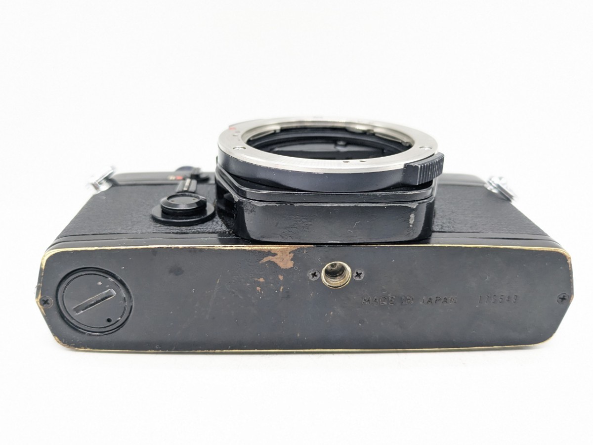 初期型 OLYMPUS OM-1 ブラックボディ フィルムカメラ ジャンク品_画像4