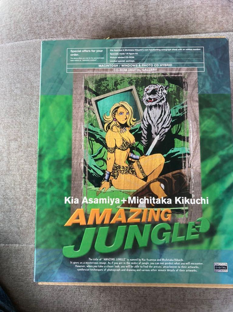 アメージング・ジャングル 　麻宮騎亜　キクチミチタカ　 AMAZING JUNGLEターザンウーマンガレージキットガレキレジンプラモデルフィギュア_画像1