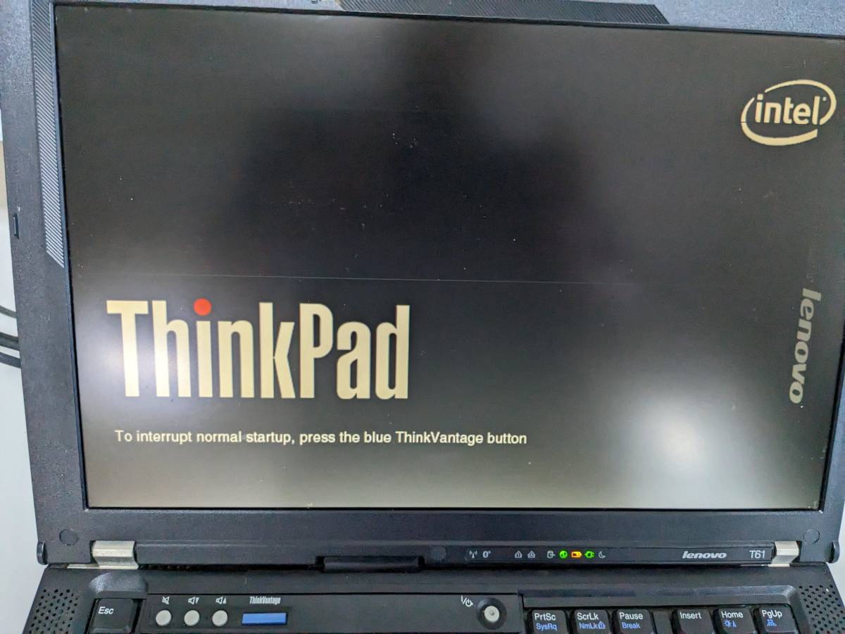 レノボ Lenovo ThinkPad 2台セット / ThinkPad T500 2242-CT0,ThinkPad T61 7658A2I / ジャンク品_画像9