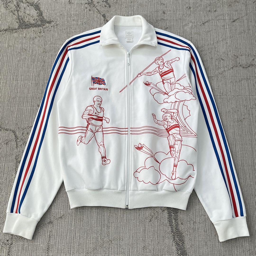 00s】希少デザイン adidas トラックジャケット ジャージ 白 M 00s】希少デザイン adidas トラックジャケット ジャージ 白 M