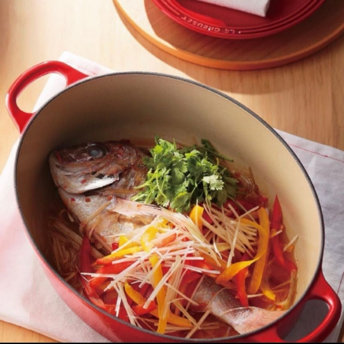 ル・クルーゼ(Le Creuset) 27cm 鋳物 ホーロー 鍋 シグニチャー ル・クルーゼ(Le Creuset) 27cm 鋳物 ホーロー 鍋 シグニチャー