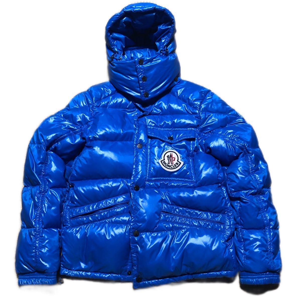 美品　MONCLER モンクレール ダウンジャケット希少色　K2  デカワッペン　メンズ　サイズ1 限定品