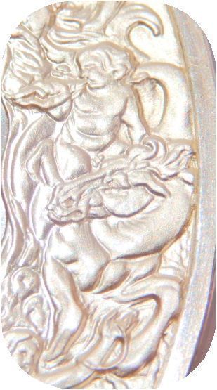 レア 限定品 希少品 世界の偉大な画家 絵画 名画 ルーベンスの妻 エレーヌ 肖像画 Silver925 純銀製メダル コイン コレクション 記章_画像7