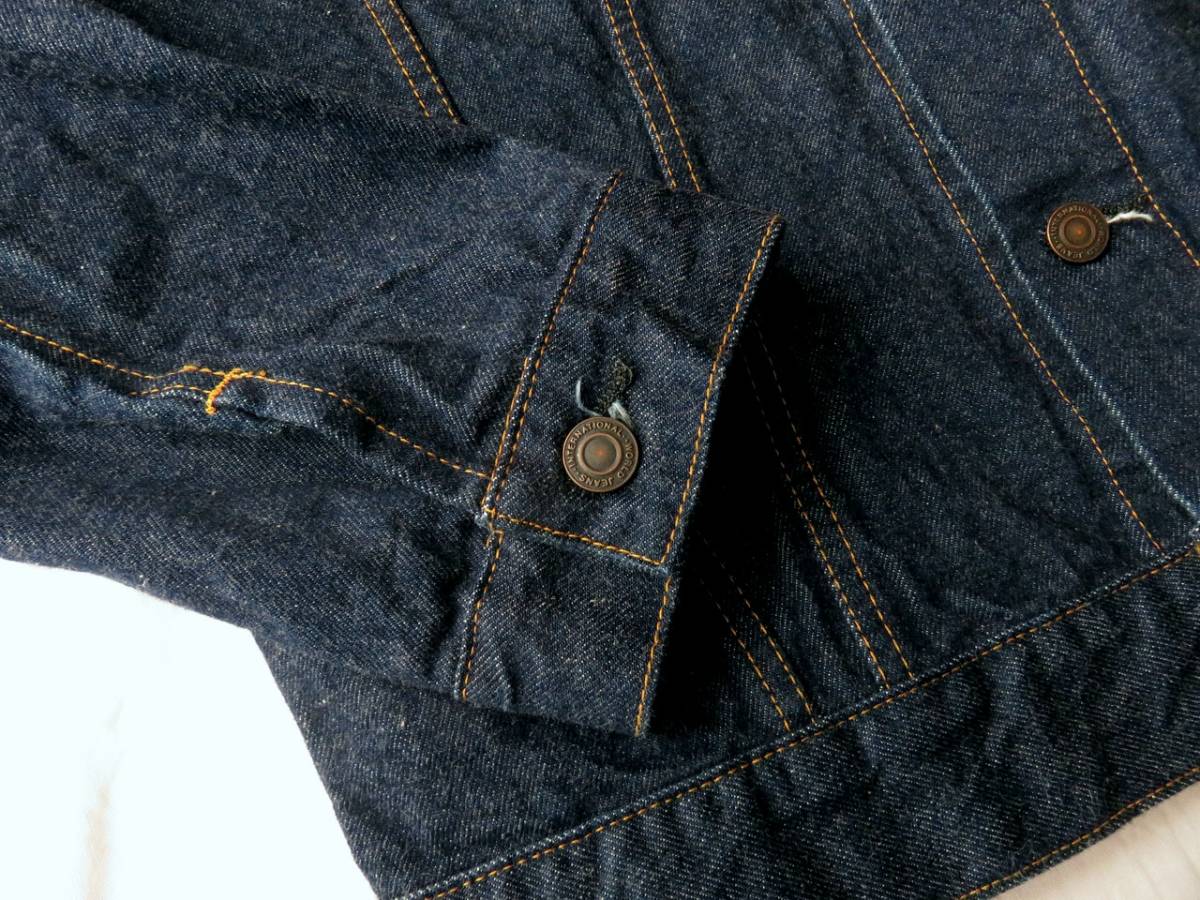 新品 TCB jeans 60's Trucker Jacket Type 3rd size42 日本製 デニムジャケット Gジャン 13oz トラッカージャケット TCBジーンズ_画像6