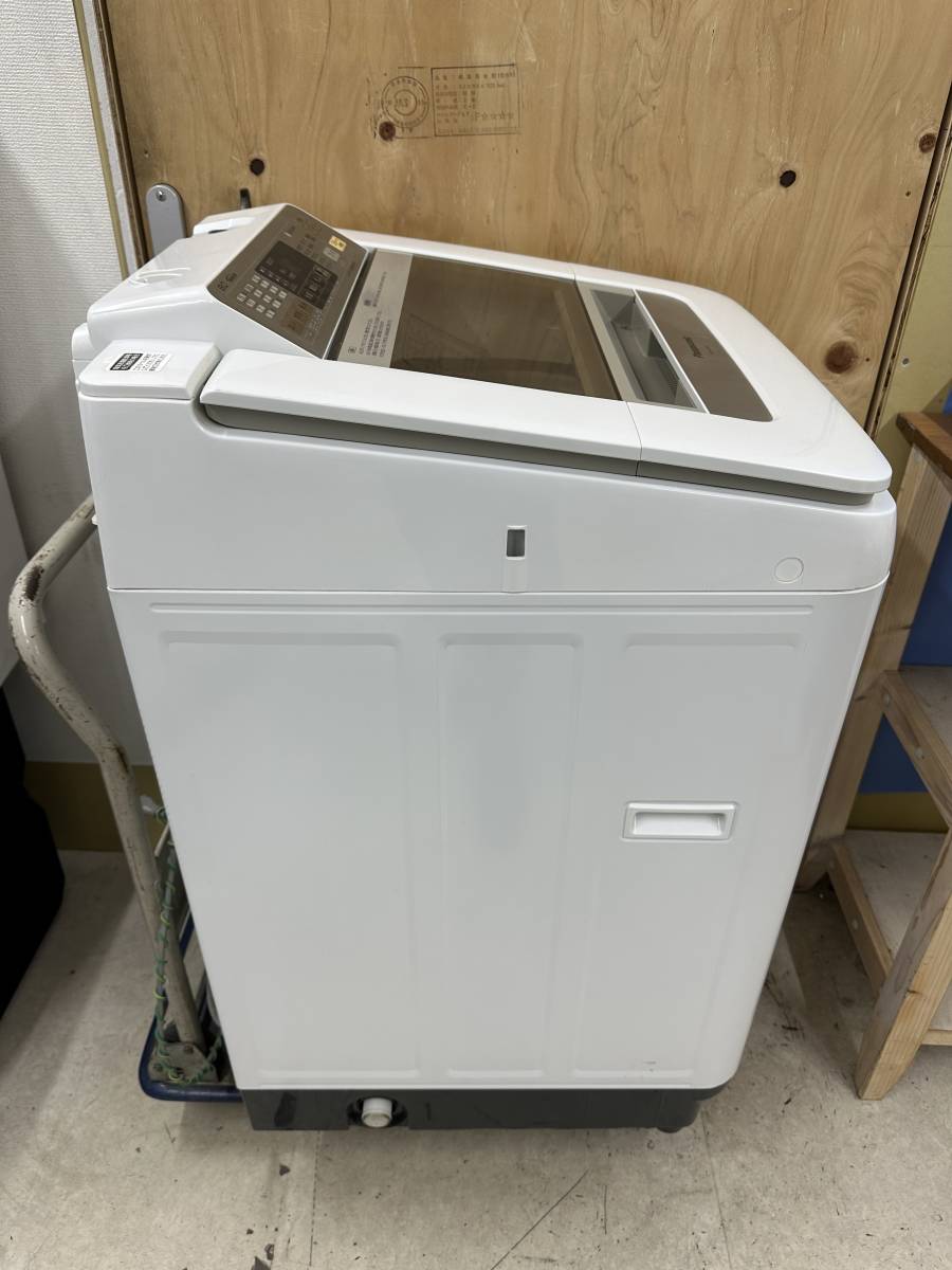 【s350】【中古品】 Panasonic パナソニック 全自動電気洗濯機 NA-FA80H1 8.0kg ホワイト 直接引取大歓迎_画像6