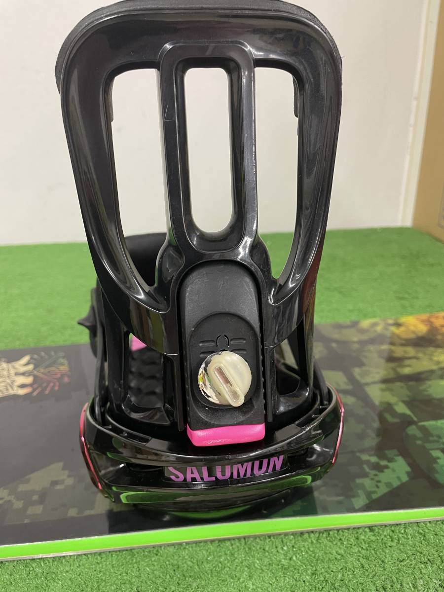 【s912】SALOMON サロモン　スノーボード・ビィンディングセット　現状品☆_画像10