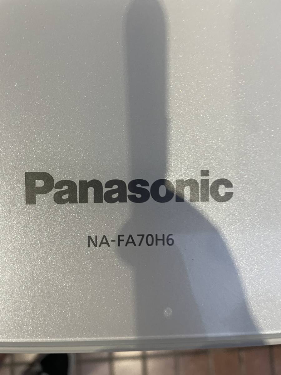 【s975】Panasonic/パナソニック 7.0㎏洗濯機　2019年製 NA-FA70H6 家電 洗濯 全自動洗濯機 簡易乾燥付☆現状品☆らくらく家財便Cランク☆_画像6