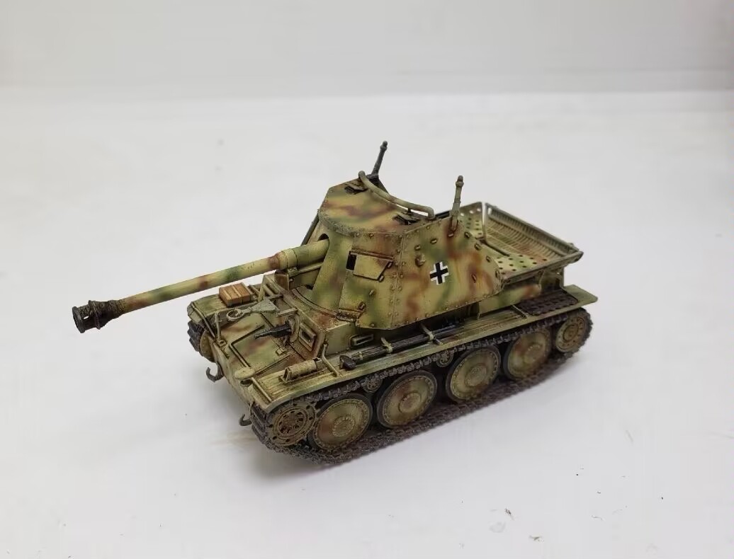 1/72 Marder 3H 3D printed kit with metal barrel and two figures_画像1