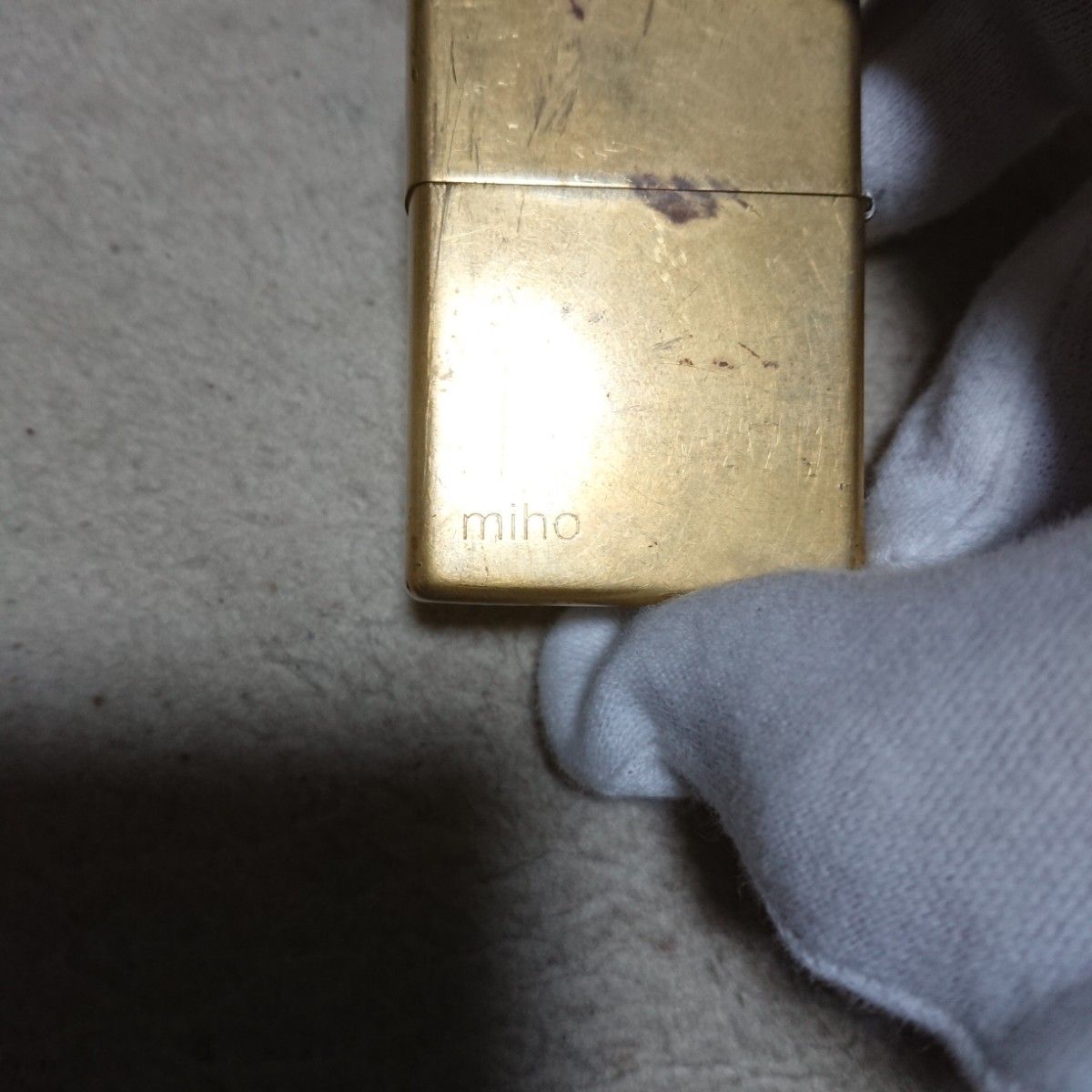 Zippo 四つ葉のクローバー Solid Brass 2010