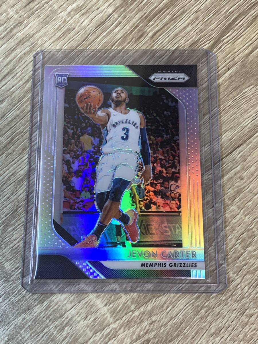 【Jevon Carter/RC】2018-19 Panini Prizm Basketball Base Silver parallel #grizzlies #bulls_画像1