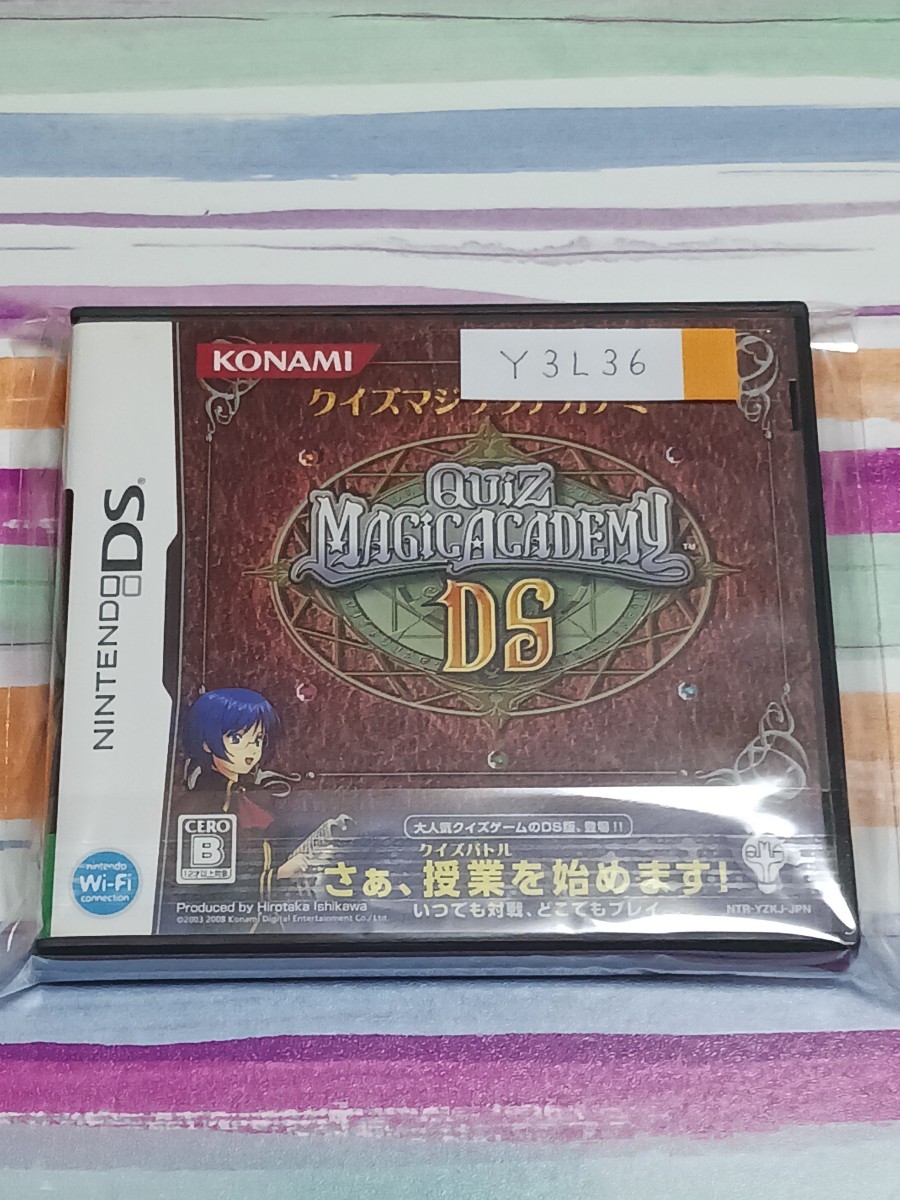 Nintendo DS クイズマジックアカデミーDS【管理】Y3L36