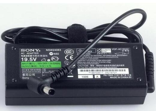 新品　SONY PCG-71B11N/VPCEH17FJ 対応用 電源 ACアダプター 19.5V 4.7A 充電器 ACコード付属_画像1