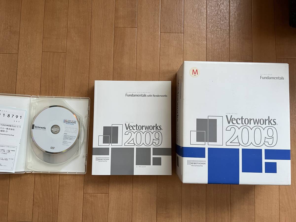 A&A Mac版 VectorWorks 2009J Fundamentals Mac版 ベクターワークス 2009J ファンダメンタルズ スタンドアローン版基本パッケージ_画像1