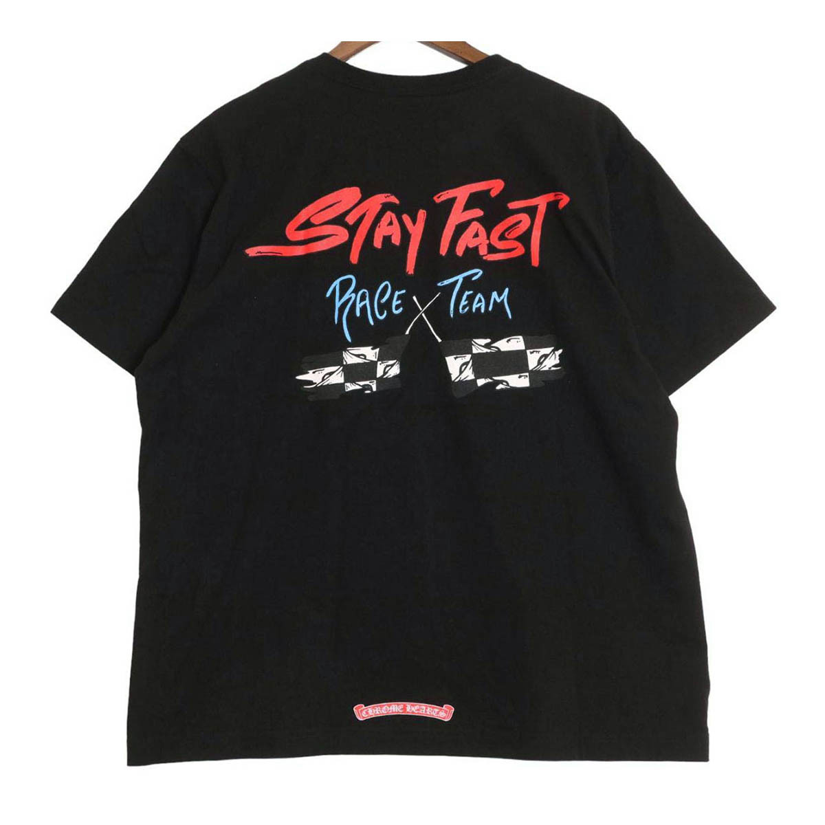 クロムハーツ マッティボーイ PPO STAY FAST RACE TEAM Tシャツ 408169831 メンズ ブラック CHROME HEARTS 中古 【アパレル・小物】