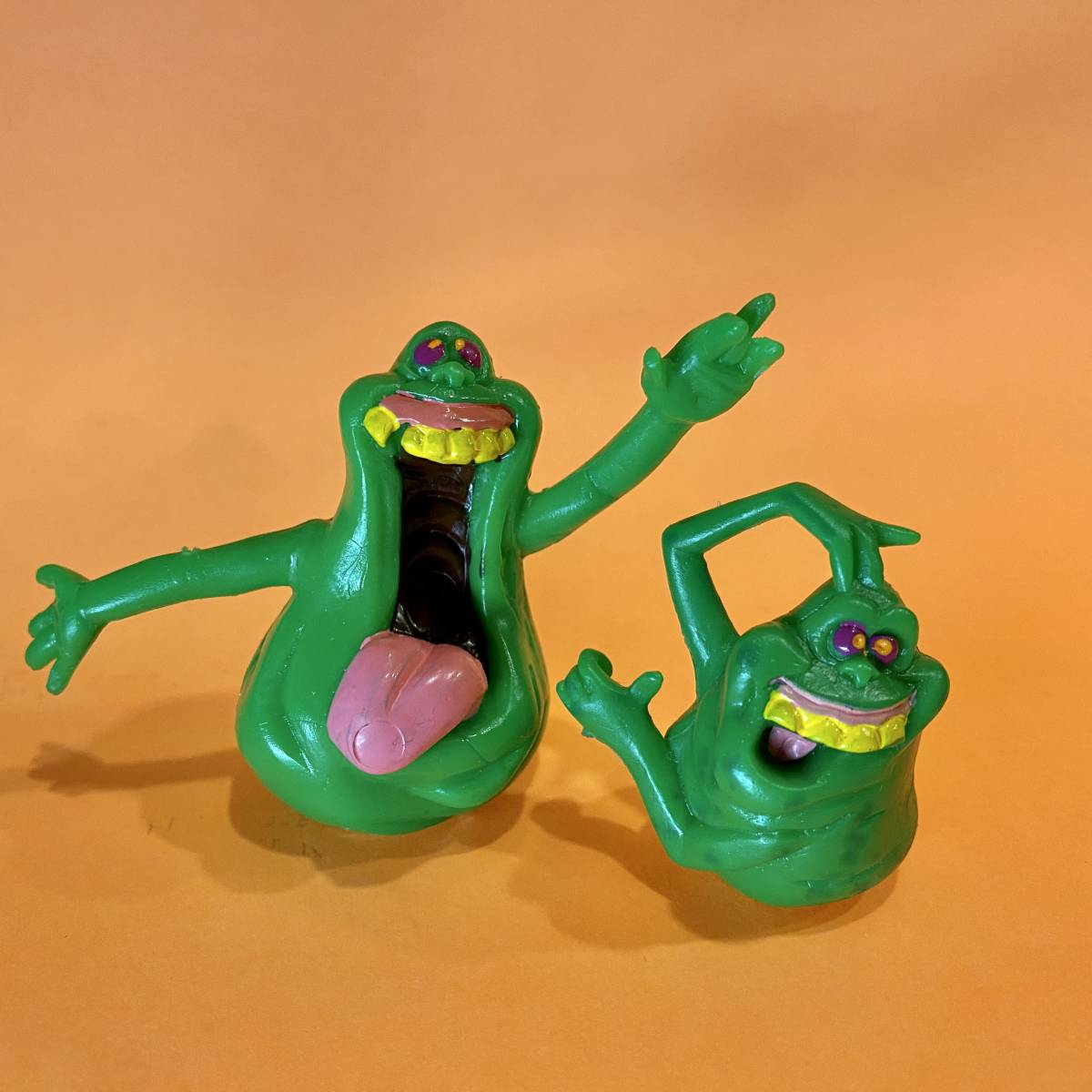 ゴーストバスターズ スライマー PVC セット グリーンゴースト アメキャラ トイ フィギュア ghostbusters slimer green ghostの画像1
