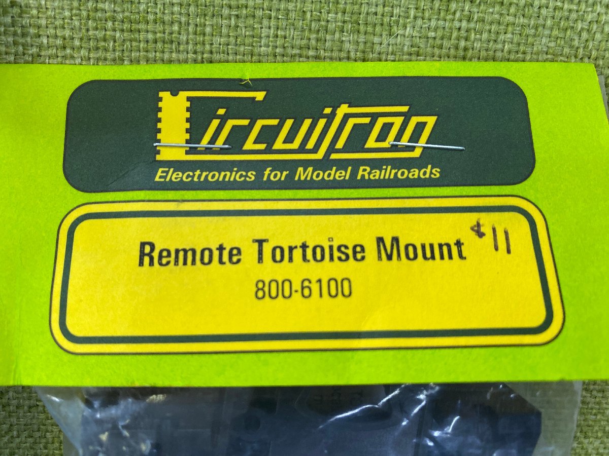 ■【未開封品】CIRCUITRON 800-6100 Tortoise Switch Machine Remote Mount サーキットロン トータス スイッチマシーン リモートマウント_画像5