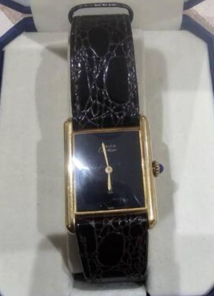 腕時計 カルティエ　Cartier マストタンク　手巻き　SV925 メンズ　レディース_画像1