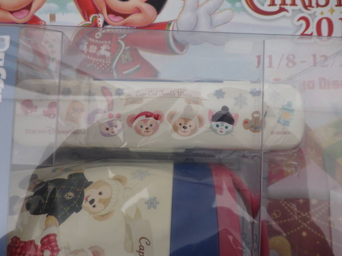  prompt decision new goods Tokyo Disney si- Christmas Duffy . lunch box Delica pot set spoon attaching tu ink ru winter 2018!TDL35 anniversary 