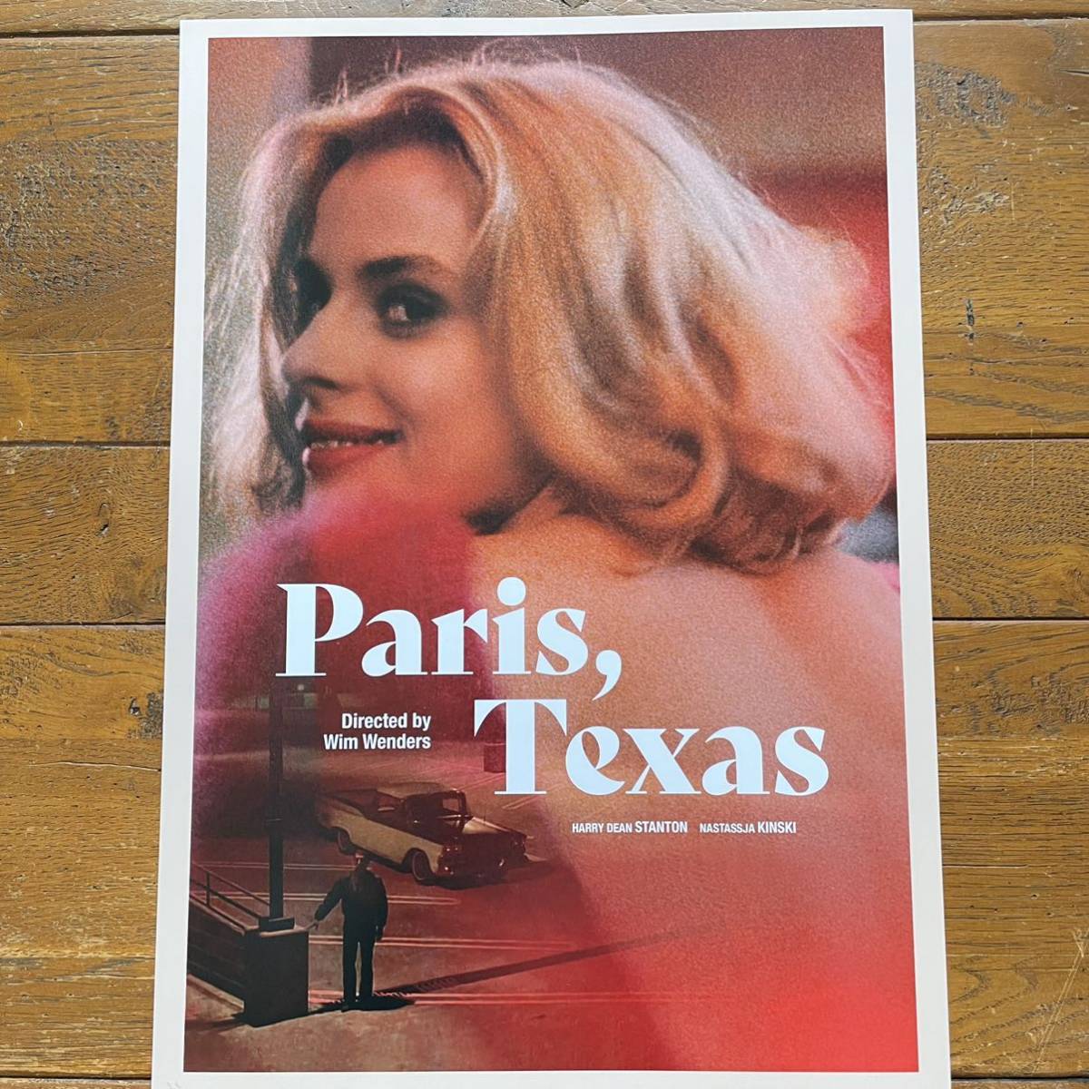 新品ポスター『パリ、テキサス』 (Paris,Texas) #5☆ナスターシャ・キンスキー/ヴィム・ヴェンダース/ビム・ベンダース/ロードムービー_ポスターサイズ：42cm × 29.7cm