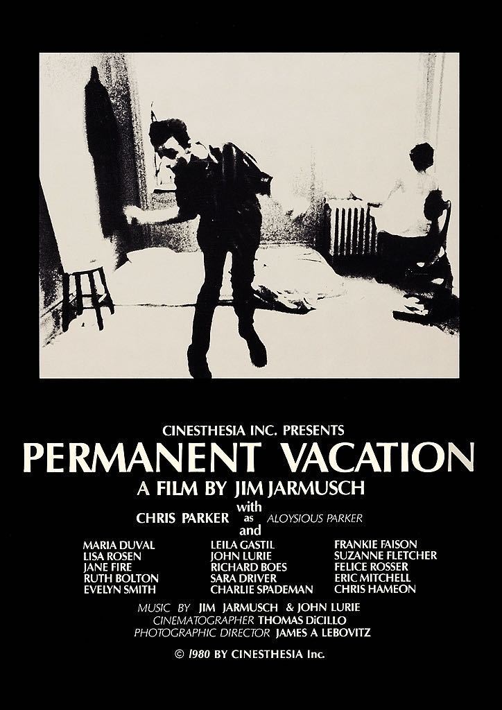 USポスター『パーマネント・バケーション』（Permanent Vacation）★ジム・ジャームッシュ/ストレンジャー・ザン・パラダイス_420×297mm（A3)