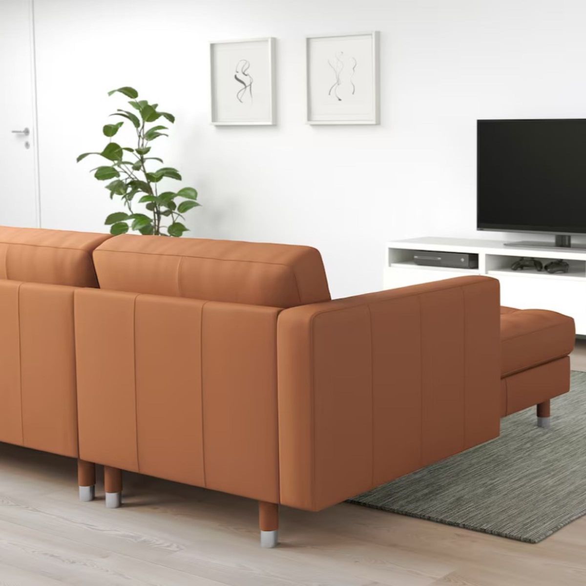 注意事項あり】セット1 IKEA イケア 高級本革ソファー 注意事項あり】セット1 IKEA イケア 高級本革ソファー