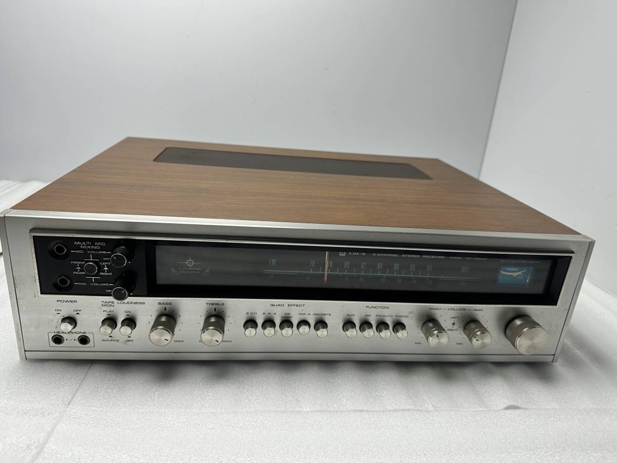 ★SANYO DC-Z2000★三洋電機 4chステレオレシーバー【中古/現状品/通電確認OK/動作未確認ジャンク】_画像1