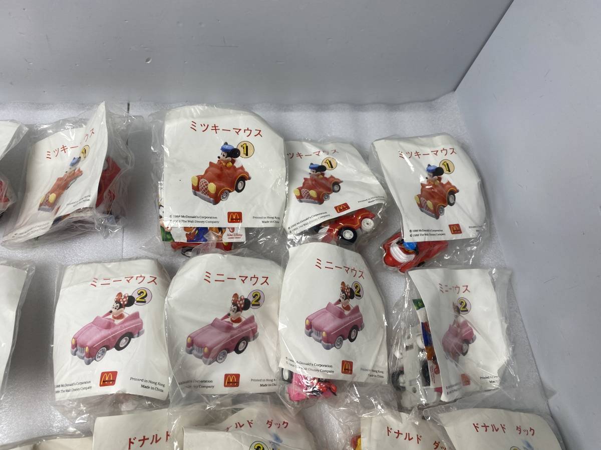 ★当時物★マクドナルド おもちゃ まとめ売り ディズニー ミニカー 1988年【中古/現状品】_画像4