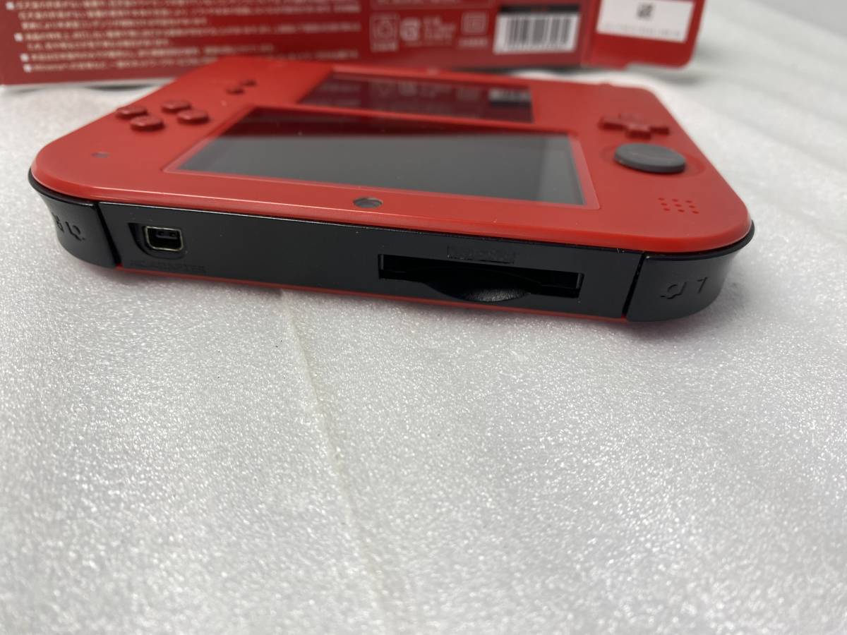 ★NINTENDO 2DS★WAP-002 本体 レッド 【中古/現状品/通電確認OK】_画像5