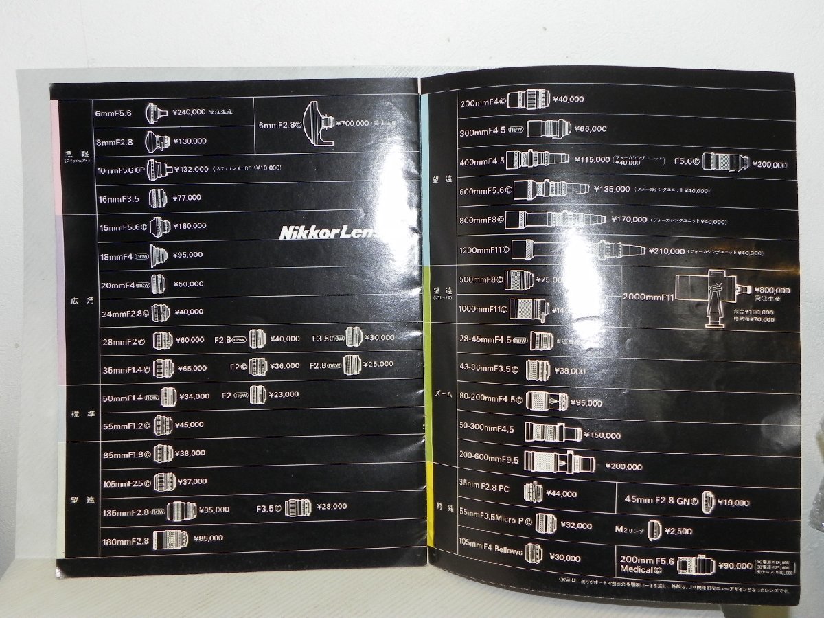 Nikon F2 photmic catalog ( Showa era 50 year version )