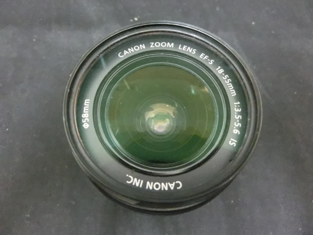 中古品 Canon キャノン IMAGE STABILIZER EF-S 18-55mm 1:3.5-5.6 IS 一眼レフ レンズ オートフォーカスの画像2