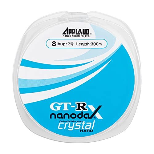 サンヨーナイロン ナノダックスライン アップロード GT-R nanodaX クリスタルハード 300m 10lb クリスタルクリアー_画像4