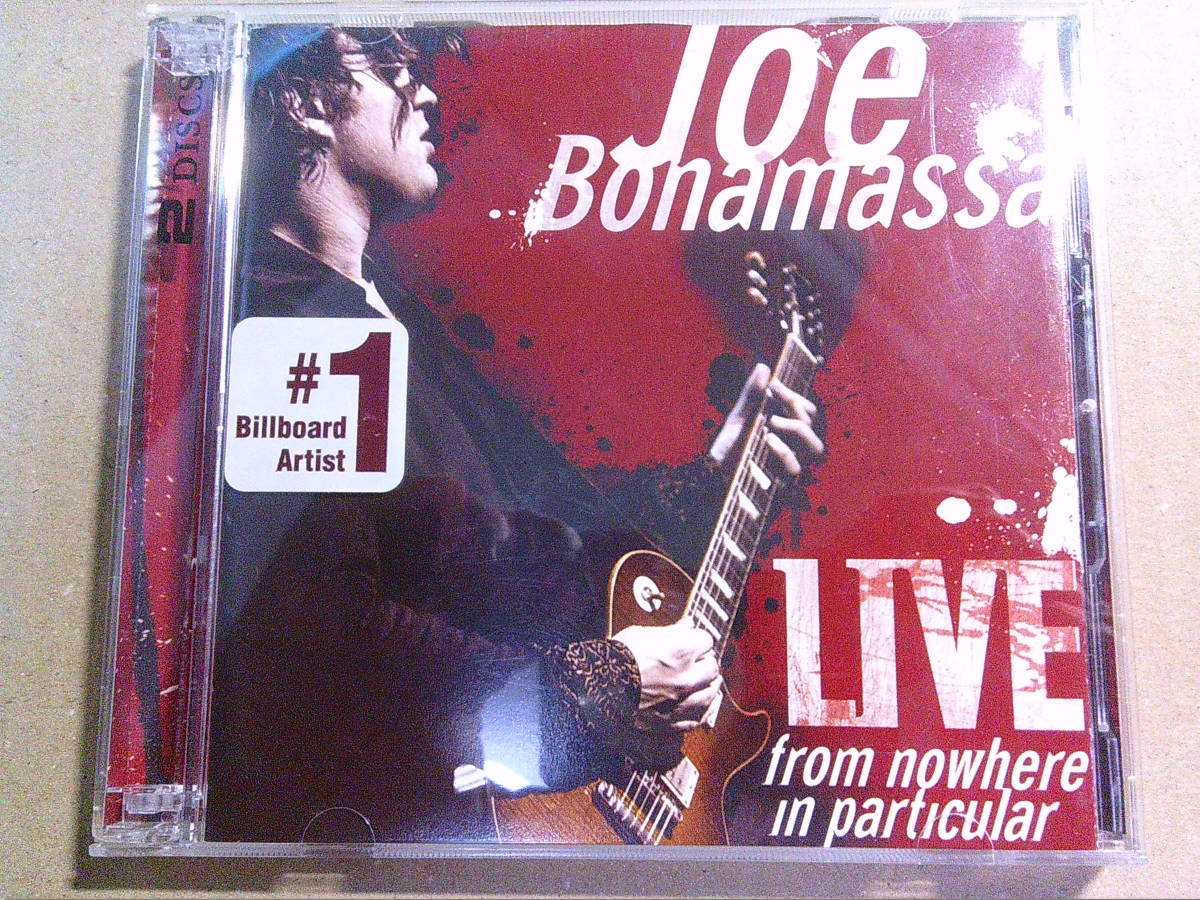 JOE BONAMASSA[FROM NOWHERE IN PARTICULER]2CD _画像1