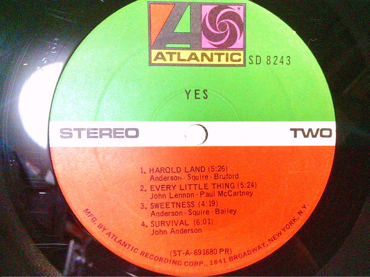 YES[YES]VINYL,US-ORG.