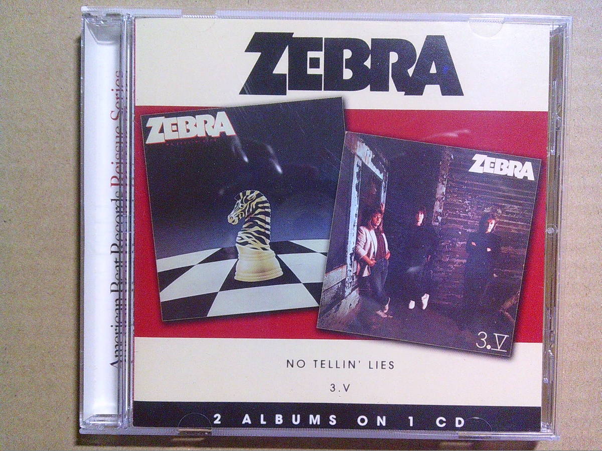 ZEBRA[NO TELLIN' LIES / 3.V]CD _画像1