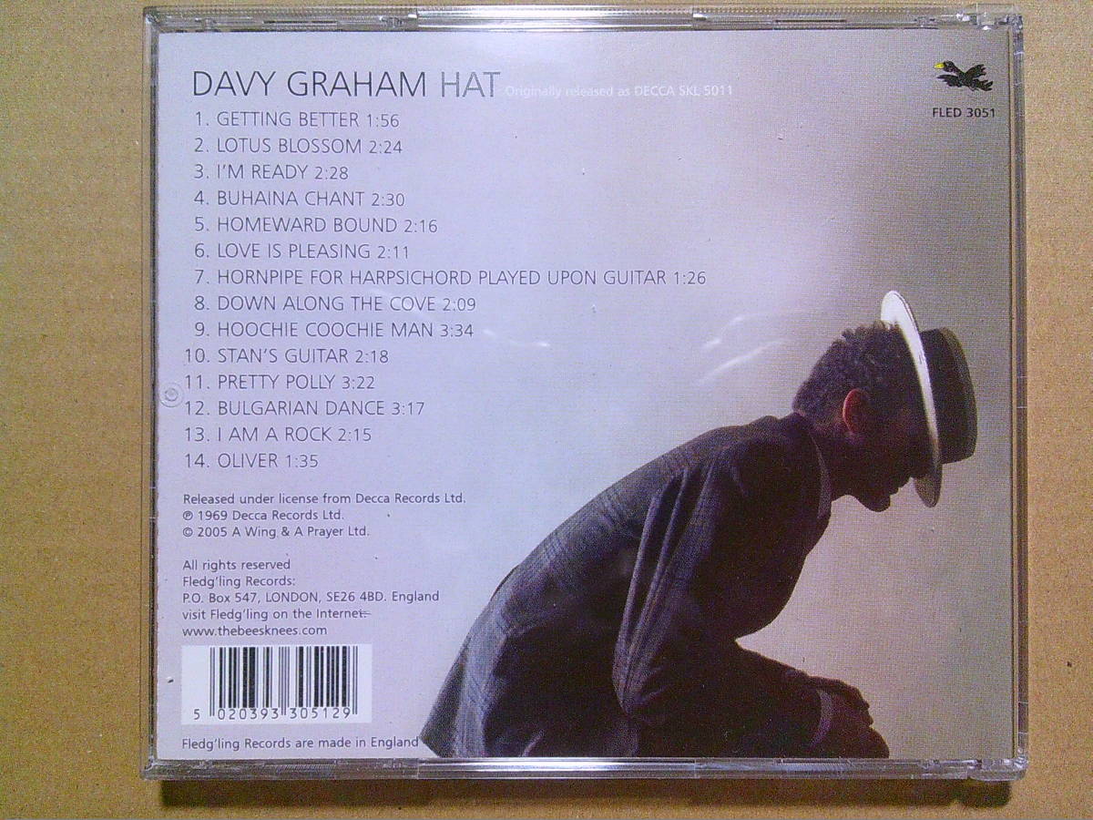 DAVY GRAHAM[ハット]CD _画像2