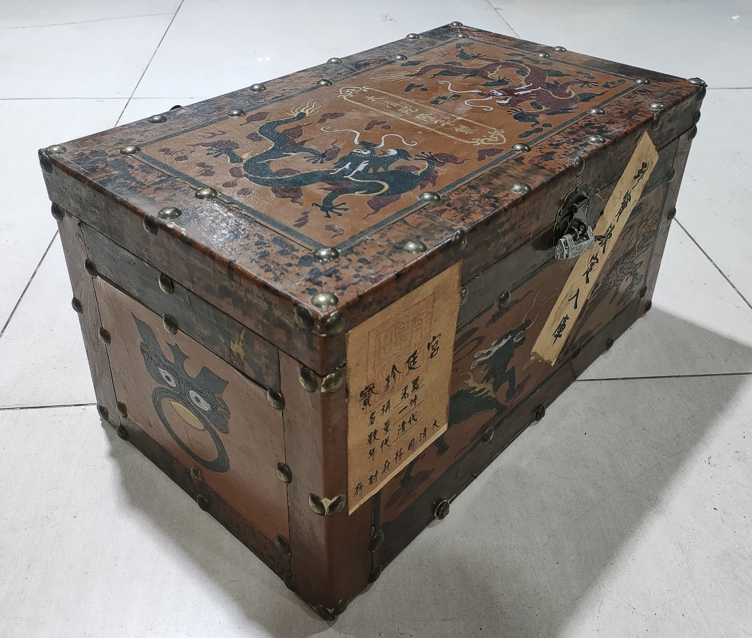 秘蔵漆器箱内の磁器は完全に未開封で保存されている 中国古美術 中国瓷器 古董品 時代物 古美味 _画像5