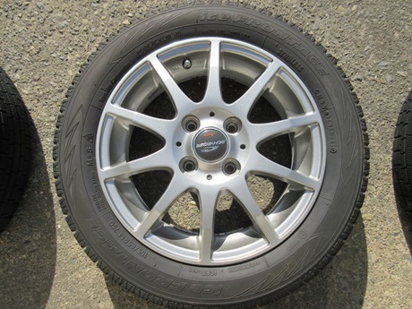 ☆Toyo 155/65Ｒ14　アルミホイールセット PCD100　14Ｘ4.5J　ハブ径：60㎜ _画像4