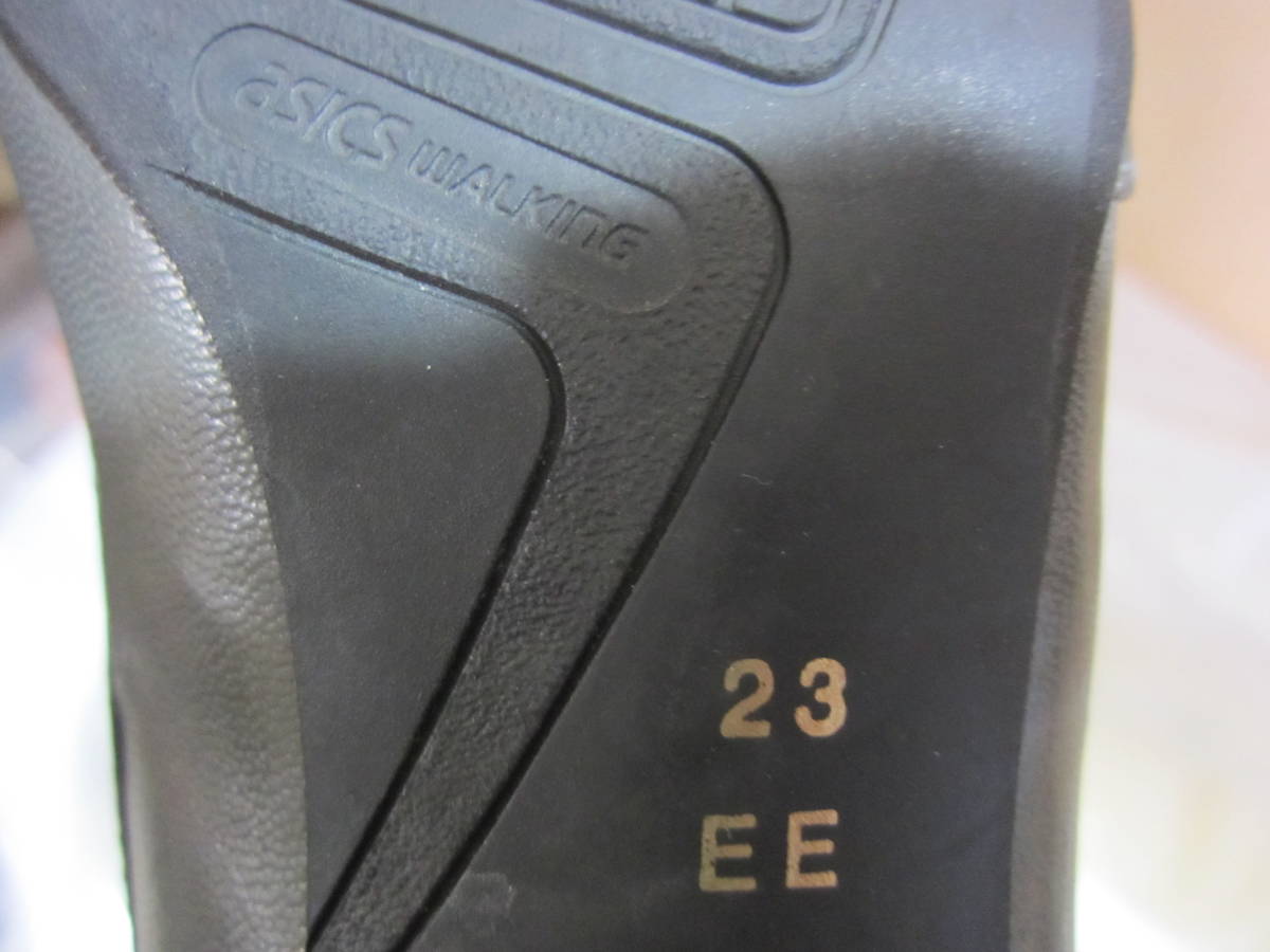 WALLAGE PRODUCT by asics ワラッジ アシックス レディース 23 EE パンプス シューズ 靴 ウォーキングシューズ 濃い灰 管理Ｈ_画像7
