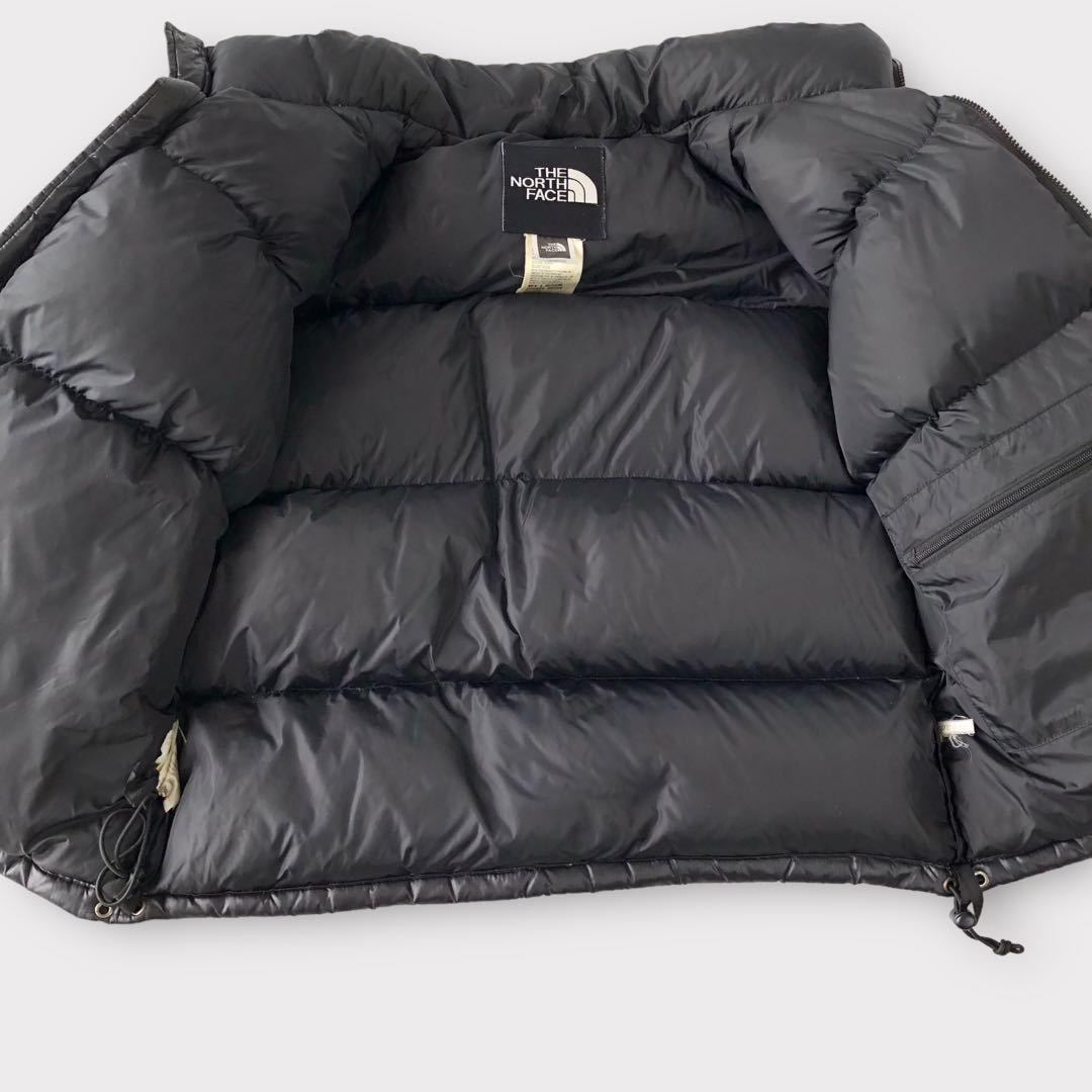 ザノースフェイス THE NORTH FACE デットストック usa製 88025 ヌプシ ダウン ジャケット M〜L ブラック メンズ レディース 700 まとめ可能