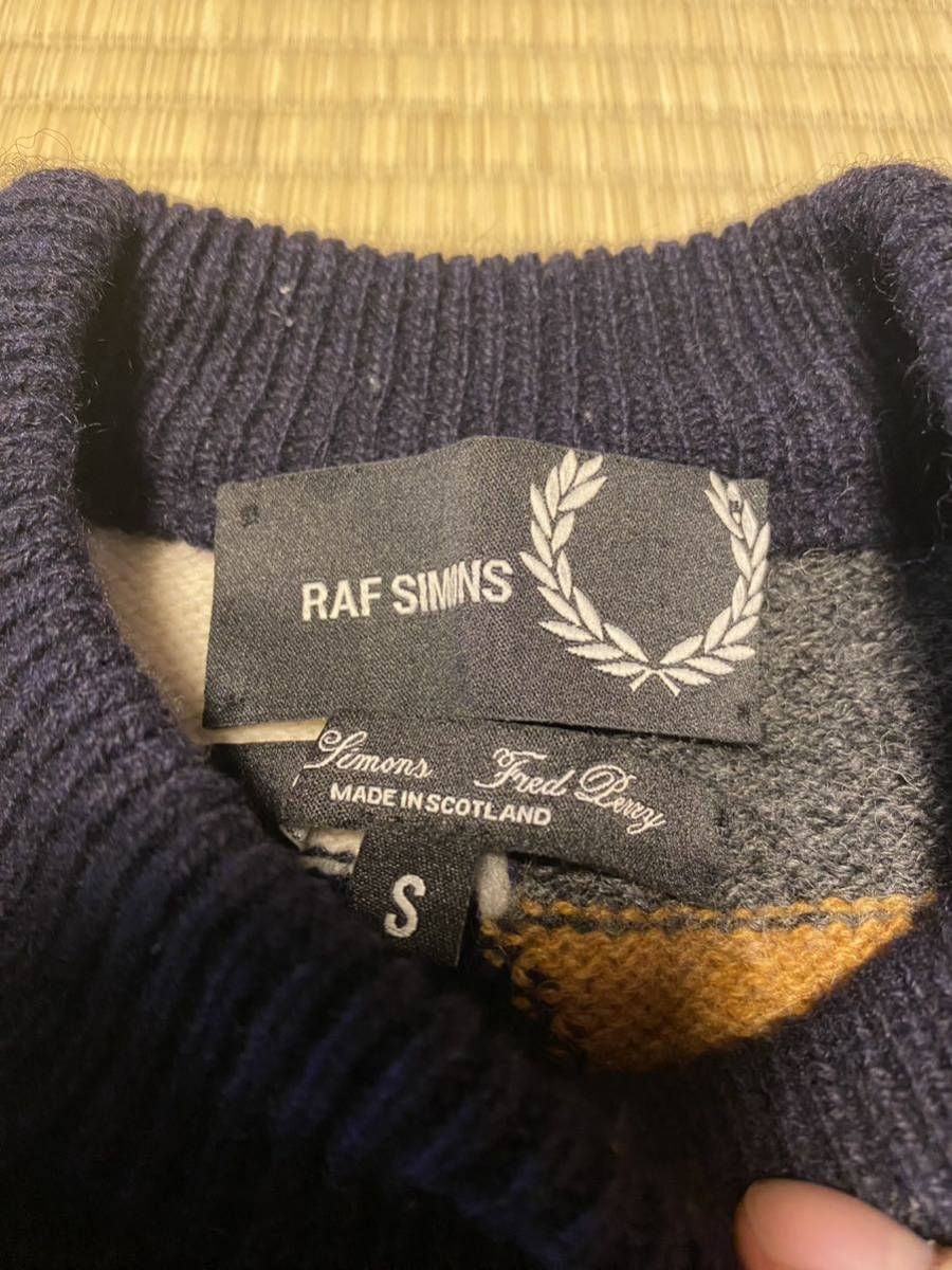 RAF SIMONS FRED PERRY 2010秋冬 クルーネックニット ラフシモンズ フレッドペリー 検索アンダーカバー 検索プラダ_画像4